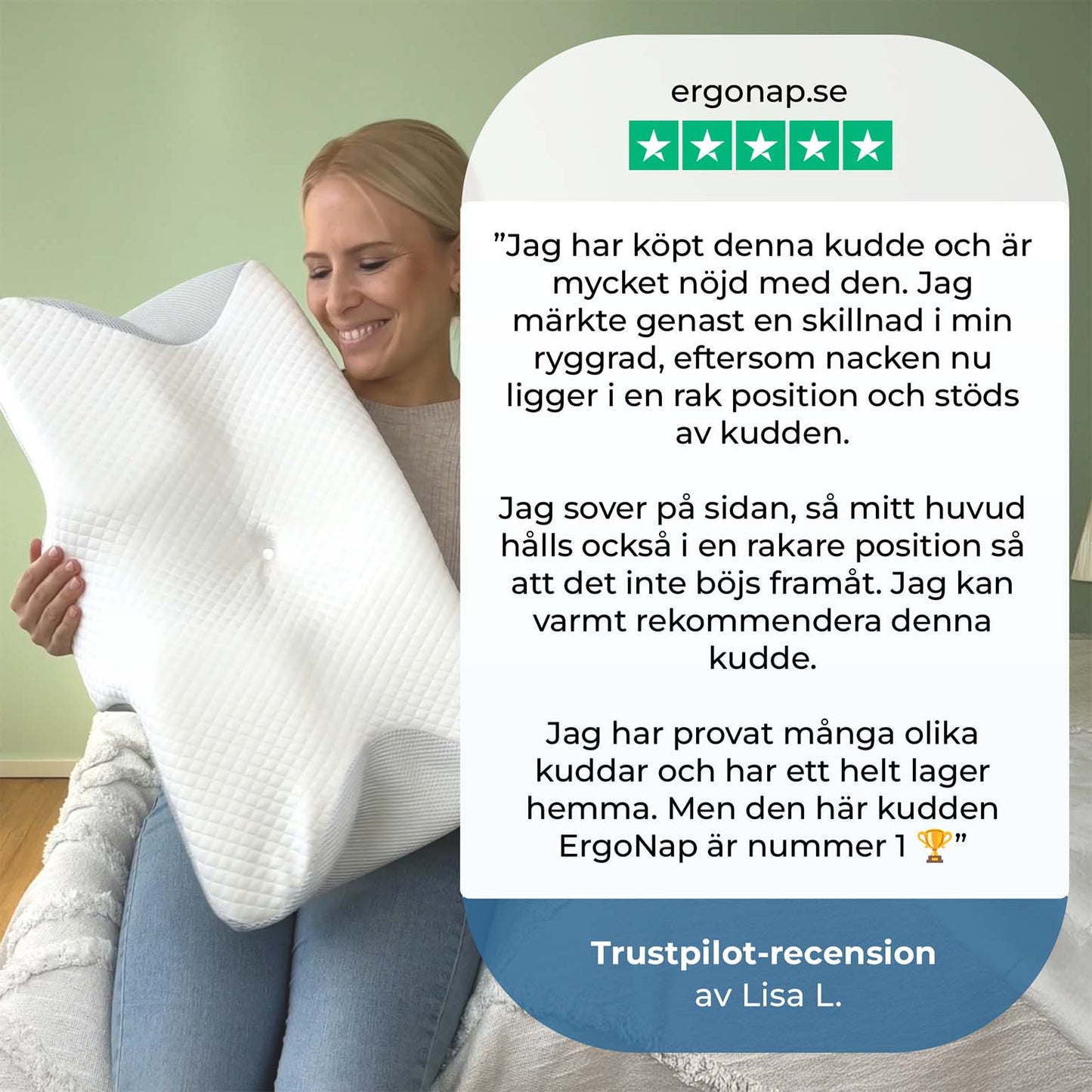 ErgoNap™ Nackkudde